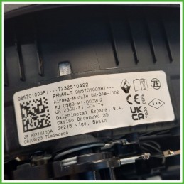 Airbag Guidatore Sinistro SX DACIA SANDERO 3a serie dal 06/2022 3a serie 985701003R 2022 DM DALPHIMETAL T232510492
