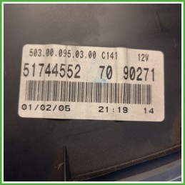 Quadro strumenti contachilometri tachimetro VEGLIA BORLETTI 503.00.095.03.00 FIAT PUNTO 2U 1.2 8V 51744552