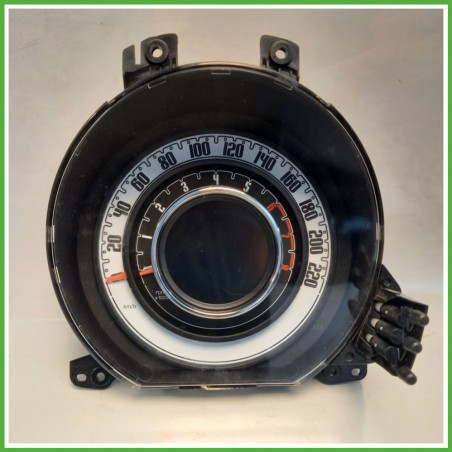 Quadro strumenti contachilometri tachimetro FIAT 500 3P 1.2 735590739