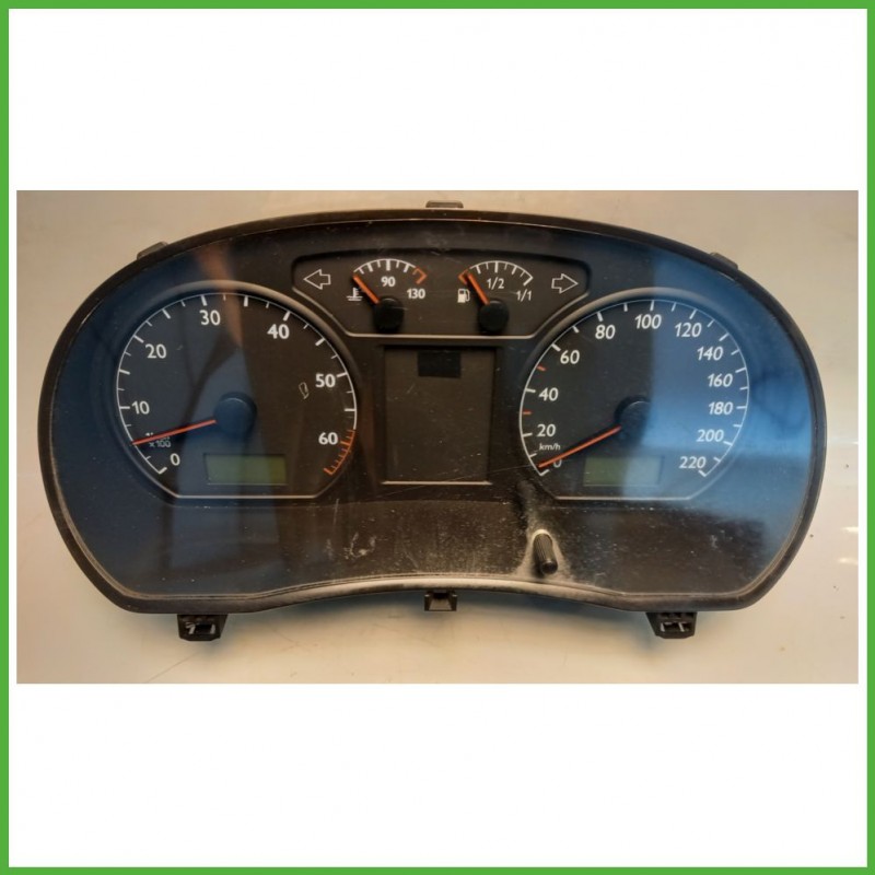 Quadro strumenti contachilometri tachimetro VDO 110.080.124/001 VOLKSWAGEN POLO 9N 1.4 16V 6Q0920800