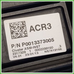 Quadro strumenti contachilometri tachimetro JOHNSON CONTROLS NS7419166 OPEL CORSA S07 1.2 13372993