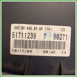 Quadro strumenti contachilometri tachimetro VEGLIA BORLETTI 503.00.048.09.00 FIAT PANDA 2Q 1.2 51711240
