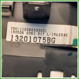 Quadro strumenti contachilometri tachimetro VDO 110080333001 OPEL MERIVA X03 1.7 16V 13214764
