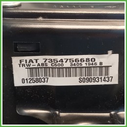 Airbag Guidatore Sinistro SX FIAT PUNTO CLASSIC 2U 1.2 735335242 2007 2011 TRW 34051943B