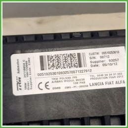 Airbag Passeggero Destro DX FIAT PANDA 33 0.9 Turbo 51925301 2011 2017 TRW 34118656C
