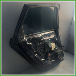 Porta Portiera Sportello Posteriore Sinistra SX NERO 1R Z7L AUDI A4 8K Station Wagon 2007 2013 Originale Usato