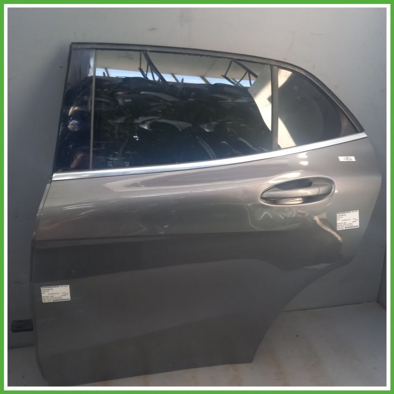 Porta Portiera Sportello Posteriore Sinistra SX GRIGIO MOUNTAIN 787 MERCEDES-BENZ Classe GLA X156 SUV 2014 2017 Originale Usato