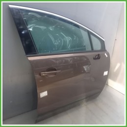 Porta Portiera Sportello Anteriore Destra DX MARRONE KCM RICH OAK PEUGEOT 3008 SUV 2016 2019 Originale Usato