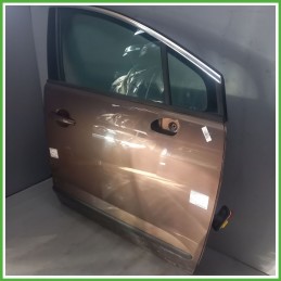 Porta Portiera Sportello Anteriore Destra DX MARRONE KCM RICH OAK PEUGEOT 3008 SUV 2016 2019 Originale Usato