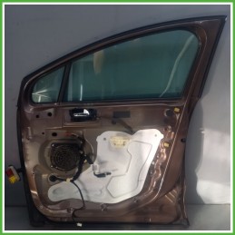 Porta Portiera Sportello Anteriore Destra DX MARRONE KCM RICH OAK PEUGEOT 3008 SUV 2016 2019 Originale Usato