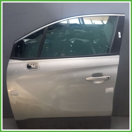 Porta Portiera Sportello Anteriore Sinistra SX GRIGIO CHIARO GAN 176 OPEL CROSSLAND X P17 SUV 2017 2018 Originale Usato