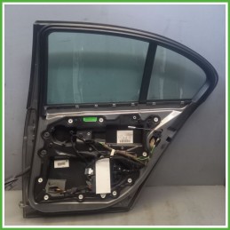 Porta Portiera Sportello Posteriore Destra DX GRIGIO SCURO STERLINGGRAU 472 BMW Serie 7 E65/E66 2001 2005 Originale Usato