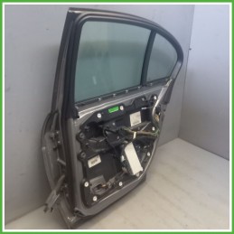 Porta Portiera Sportello Posteriore Destra DX GRIGIO SCURO STERLINGGRAU 472 BMW Serie 7 E65/E66 2001 2005 Originale Usato