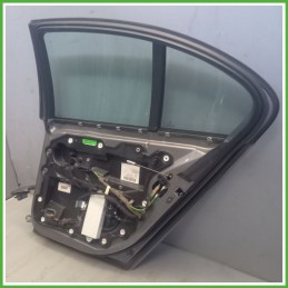Porta Portiera Sportello Posteriore Destra DX GRIGIO SCURO STERLINGGRAU 472 BMW Serie 7 E65/E66 2001 2005 Originale Usato