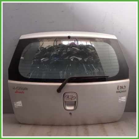 Portellone Bagagliaio Cofano Baule Posteriore HYUNDAI i10 2008 2011 GRIGIO CHIARO SLEEK SILVER METALLIC Berlina Usato