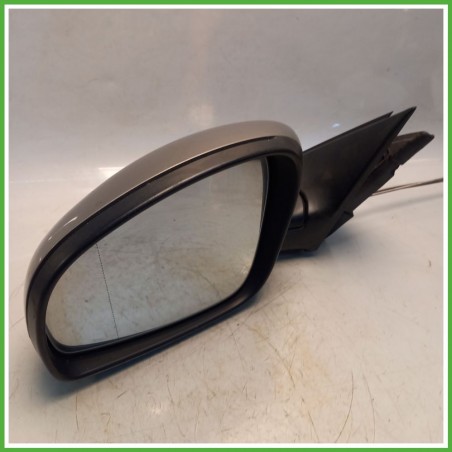 Specchio Specchietto Retrovisore Sinistro SX GRIGIO SKODA FABIA 54 2007 2015 Originale Usato