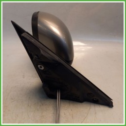 Specchio Specchietto Retrovisore Sinistro SX GRIGIO SKODA FABIA 54 2007 2015 Originale Usato