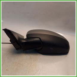 Specchio Specchietto Retrovisore Sinistro SX GRIGIO SKODA FABIA 54 2007 2015 Originale Usato