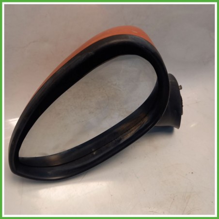 Specchio Specchietto Retrovisore Sinistro SX ARANCIONE FIAT GRANDE PUNTO 2Y 2005 2008 Originale Usato