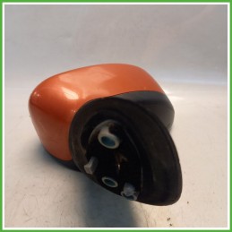 Specchio Specchietto Retrovisore Sinistro SX ARANCIONE FIAT GRANDE PUNTO 2Y 2005 2008 Originale Usato