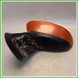 Specchio Specchietto Retrovisore Sinistro SX ARANCIONE FIAT GRANDE PUNTO 2Y 2005 2008 Originale Usato