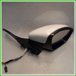 Specchio Specchietto Retrovisore Destro DX EWP BIANCO BANCHISA PEUGEOT 208 2015 2020 Originale Usato