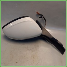 Specchio Specchietto Retrovisore Destro DX EWP BIANCO BANCHISA PEUGEOT 208 2015 2020 Originale Usato