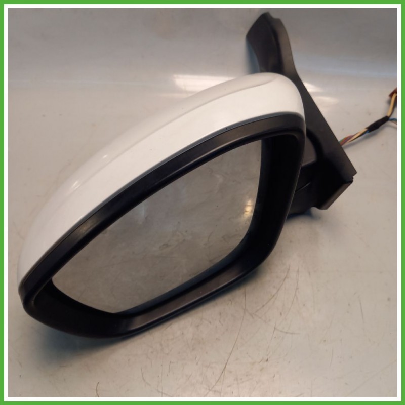 Specchio Specchietto Retrovisore Sinistro SX EWP BIANCO BANCHISA PEUGEOT 208 2015 2020 FICOSA FICOMIRRORS Originale Usato