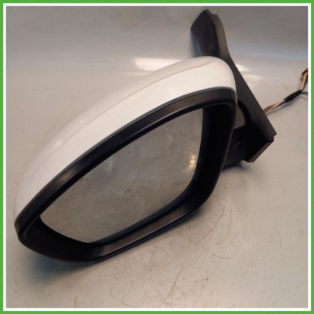 Specchio Specchietto Retrovisore Sinistro SX EWP BIANCO BANCHISA PEUGEOT 208 2015 2020 FICOSA FICOMIRRORS Originale Usato