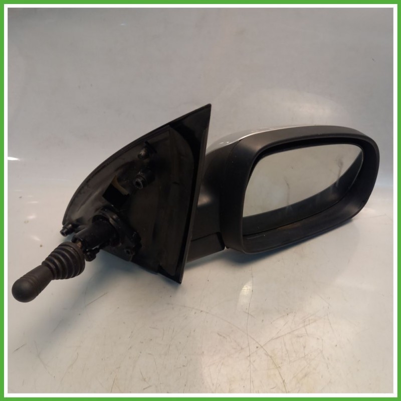 Specchio Specchietto Retrovisore Destro DX GRIGIO CHIARO OPEL CORSA X01 2000 2006 Originale Usato