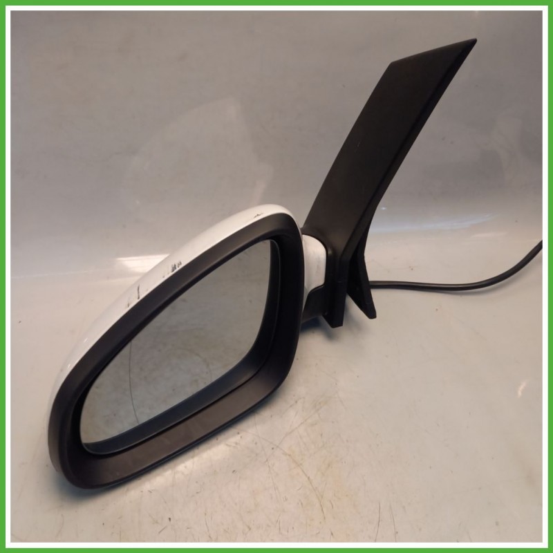 Specchio Specchietto Retrovisore Sinistro SX BIANCO GAZ OPEL ASTRA P10 2009 2015 SMR Originale Usato