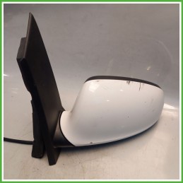 Specchio Specchietto Retrovisore Sinistro SX BIANCO GAZ OPEL ASTRA P10 2009 2015 SMR Originale Usato