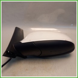 Specchio Specchietto Retrovisore Sinistro SX BIANCO GAZ OPEL ASTRA P10 2009 2015 SMR Originale Usato
