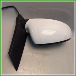 Specchio Specchietto Retrovisore Destro DX BIANCO GAZ OPEL ASTRA P10 2009 2015 SMR 5835108366U Originale Usato
