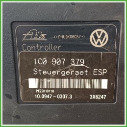 Centralina ABS Modulo Pompa ATE 10.0947-0307.3 1J0698117A VOLKSWAGEN NEW BEETLE 1C Originale Usato