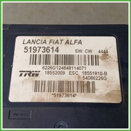Centralina ABS Modulo Pompa TRW 18552009 6000628243 FIAT 500L 73 Originale Usato