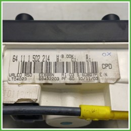 Comandi Clima AC Riscaldamento Condizionatore VALEO 69432203 MINI MINI R50/R53 1.6 16V 64111502214 2001 2006