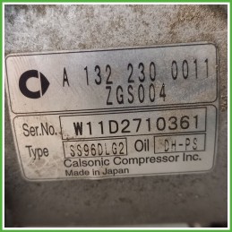 Compressore Clima AC Aria Condizionata CALSONIC ZGS004 SMART FORTWO A/C451 A1322300011