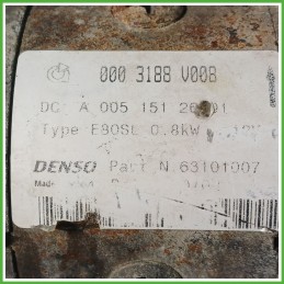 Motorino Avviamento DENSO E80SL SMART COUPE C450 Q0003188V008
