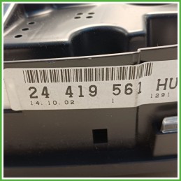 Quadro strumenti contachilometri tachimetro VDO 110.080.069/003 OPEL ZAFIRA T98 2.2 16V 9195034