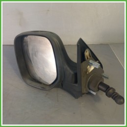 Specchio Specchietto Retrovisore Sinistro SX BIANCO PEUGEOT RANCH 1996 2002 Originale Usato