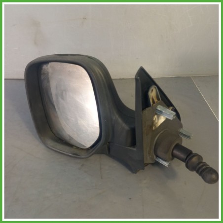 Specchio Specchietto Retrovisore Sinistro SX BIANCO PEUGEOT RANCH 1996 2002 Originale Usato