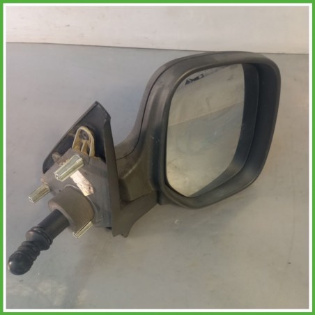 Specchio Specchietto Retrovisore Destro DX BIANCO PEUGEOT RANCH 1996 2002 Originale Usato