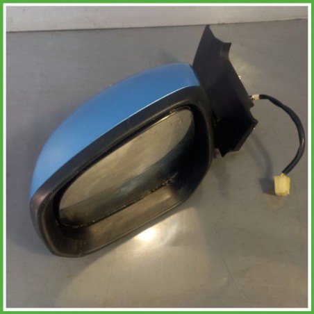 Specchio Specchietto Retrovisore Sinistro SX AZZURRO GBW OPEL AGILA H08 2008 2011 Originale Usato