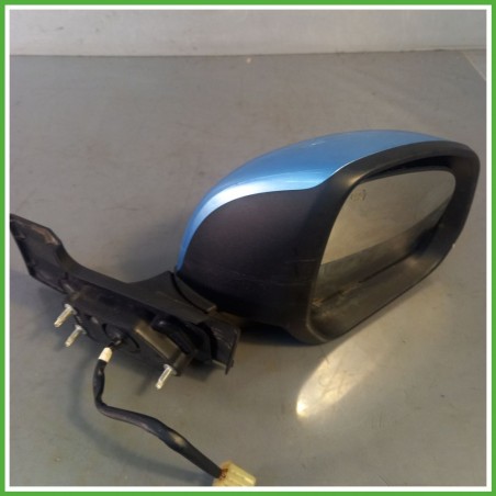 Specchio Specchietto Retrovisore Destro DX AZZURRO GBW OPEL AGILA H08 2008 2011 Originale Usato