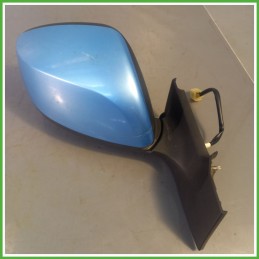 Specchio Specchietto Retrovisore Destro DX AZZURRO GBW OPEL AGILA H08 2008 2011 Originale Usato