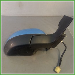 Specchio Specchietto Retrovisore Destro DX AZZURRO GBW OPEL AGILA H08 2008 2011 Originale Usato