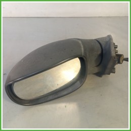 Specchio Specchietto Retrovisore Sinistro SX EZR GRIGIO ALLUMINIO CITROEN C3 1a Serie 2002 2005 Originale Usato