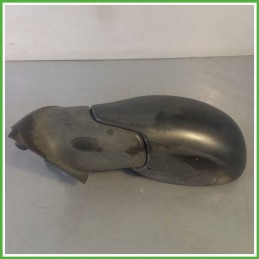 Specchio Specchietto Retrovisore Sinistro SX EZR GRIGIO ALLUMINIO CITROEN C3 1a Serie 2002 2005 Originale Usato