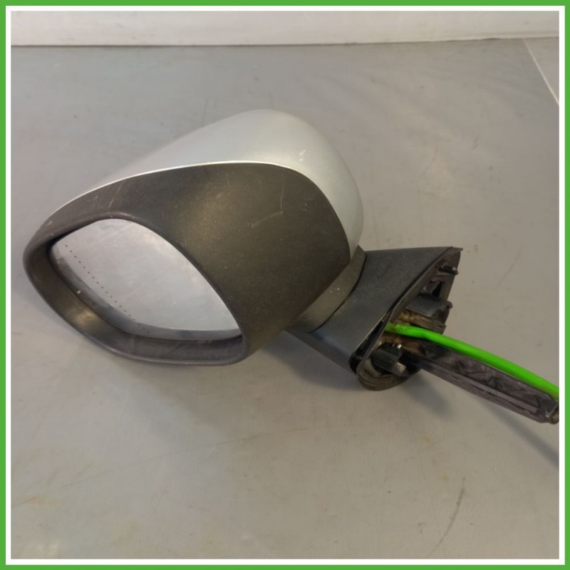 Specchio Specchietto Retrovisore Sinistro SX GRIGIO TED69 GREY RENAULT MODUS 1a Serie 2004 2008 Originale Usato